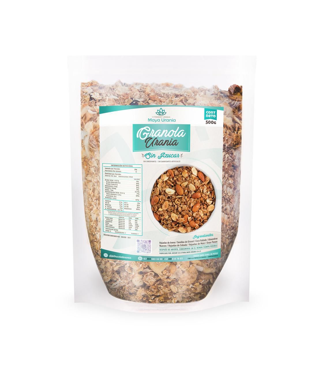 Granola Urania (Sin Dulce)